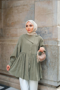 Armani Modal Gömlek Yeşil