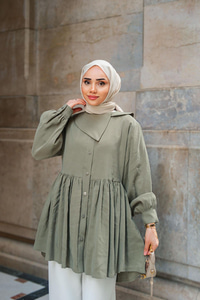 Armani Modal Gömlek Yeşil