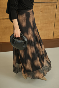 Asimetrik Kesim Astarlı Etek Siyah