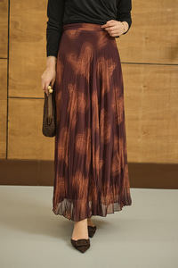 Asimetrik Kesim Astarlı Etek Taba