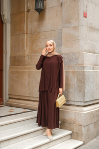 Asimetrik Salaş Takım Acı Kahve