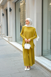 Asimetrik Salaş Takım Yağ Yeşil