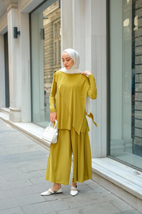 Asimetrik Salaş Takım Yağ Yeşil