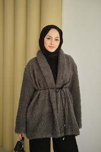 Astarlı İki İplik Ceket Gri