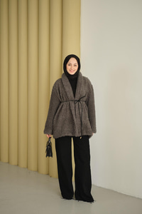 Astarlı İki İplik Ceket Gri