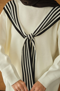 Atkı Detay Takım Ekru