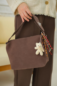 Ayıcık Detay Çanta Kahverengi