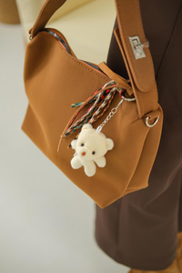 Ayıcık Detay Çanta Taba