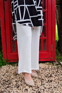 AYROBIN PACA PANTOLON BEYAZ