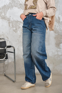 Baggy Model Kot Pantolon Koyu Mavi