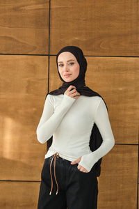 Balıkçı Yaka Body Beyaz