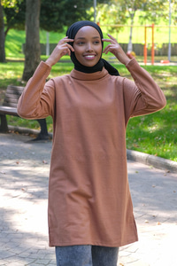 Uygun Fiyatlı BALIKCI YAKA TUNIK  VIZON | Loccomoda.com 