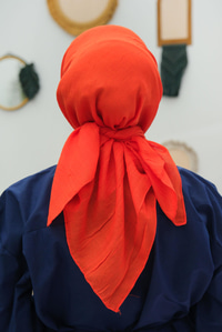 Bambu Kraş Eşarp Turuncu