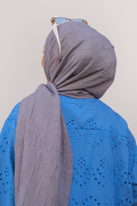 Bambu Kraş Şal Antrasit