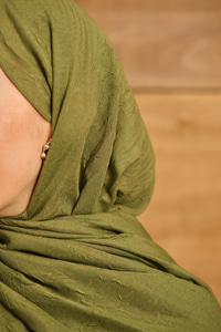 Bambu Kraş Şal Haki Yeşil