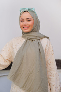 Bambu Kraş Şal Küf Yeşil