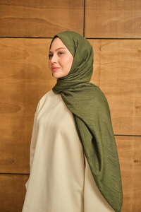 Bambu Kraş Şal Yeşil