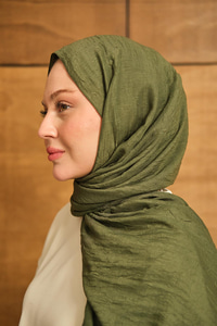 Bambu Kraş Şal Yeşil