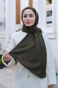 Bambu Şal Koyu Yeşil