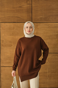 Basic Triko Kahverengi