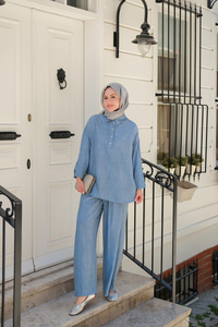 Batıklı Takım Mavi