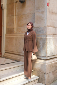 Bea Takım Kahverengi