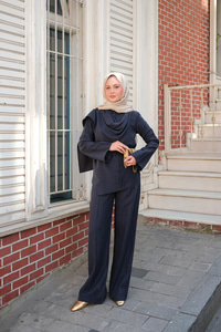 Begonya Takım Lacivert