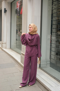 Begonya Takım Mürdüm