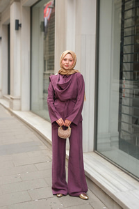 Begonya Takım Mürdüm