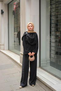 Begonya Takım Siyah