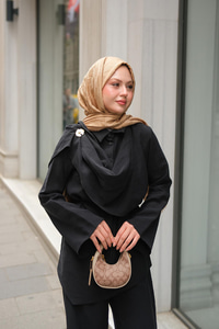 Begonya Takım Siyah