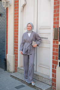 Beıge Takım Antrasit