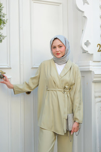 Beıge Takım Yeşil