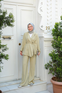 Beıge Takım Yeşil