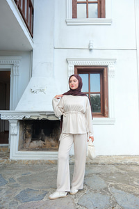 Bel Bağlama Detay İkili Takım Taş