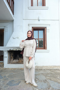 Bel Bağlama Detay İkili Takım Taş