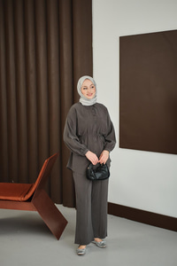 Bel Bağlamalı İkili Takım Antrasit