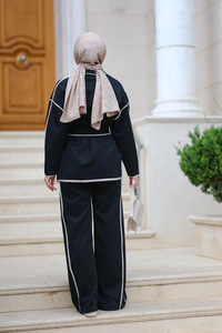 Bel Bağlamalı Scuba Takım Siyah