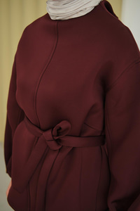 Bel Bağlamalı Takım Bordo