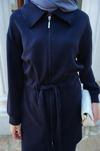 Bel Bağlamalı Takım Lacivert