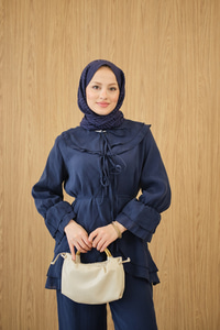 Bel Bağlamalı Takım Lacivert