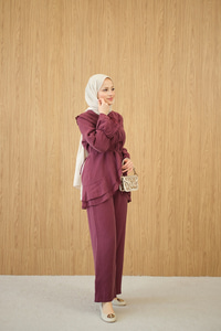 Bel Bağlamalı Takım Mürdüm