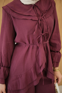 Bel Bağlamalı Takım Mürdüm