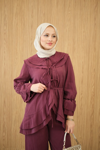 Bel Bağlamalı Takım Mürdüm