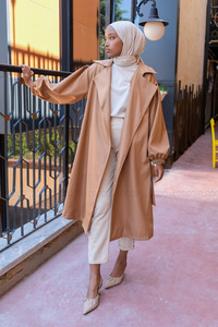 Uygun Fiyatlı BEL BAGLAMALI TRENC | Loccomoda.com 