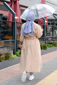 Bel Bağlamalı Trenç Taş