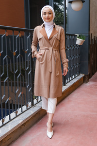 Uygun Fiyatlı BEL BAGLAMALI TRENC  VIZON | Loccomoda.com 