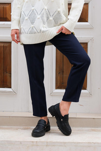 Bel Lastikli Pantolon Lacivert