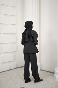 Beli Ayarlanabilir Cupra İkili Takım Siyah