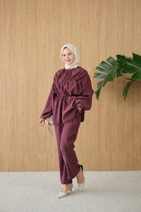 Beli Ayarlanabilir Modal Takım Mürdüm